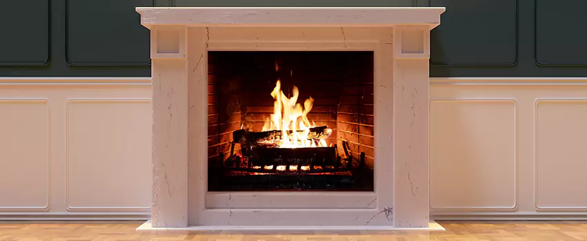 Decorative Electric Fireplace Installation in Beverly Hills, California