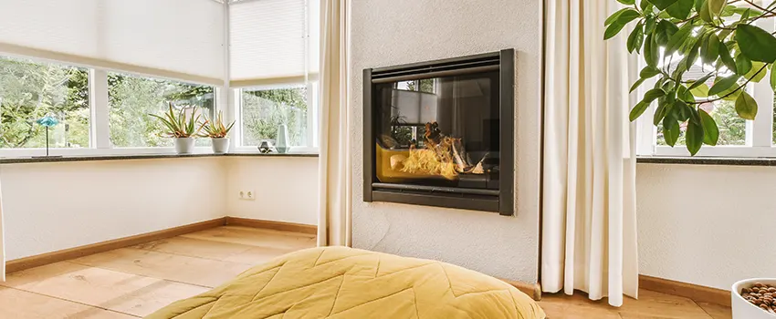 Residential Fireplace Ceramic Glass Installation in Beverly Hills, CA