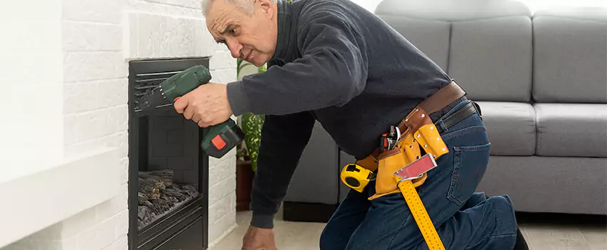 New Indoor Fireplace Installation in Beverly Hills, California