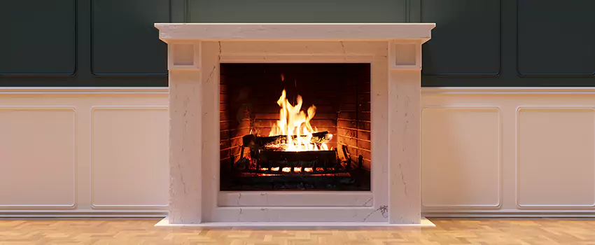 Open Flame Wood-Burning Fireplace Installation Services in Beverly Hills, California