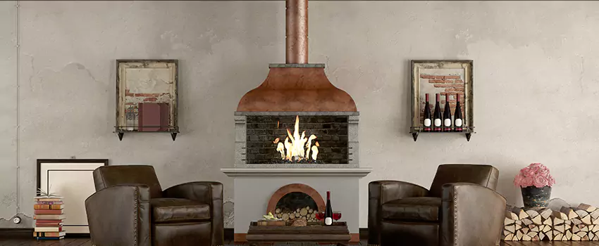 Thelin Hearth Products Providence Pellet Insert Fireplace Installation in Beverly Hills, CA