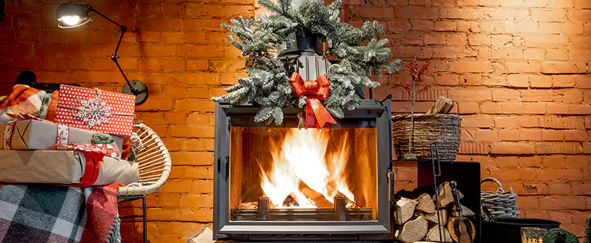 Travis Industries Linear Gas Fireplace Installation in Beverly Hills, California