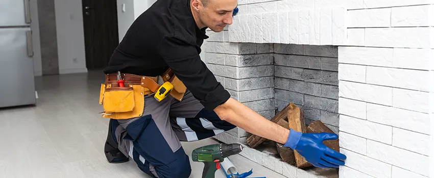 Fireplace Damaged Damper Frame Repair Services in Beverly Hills, California